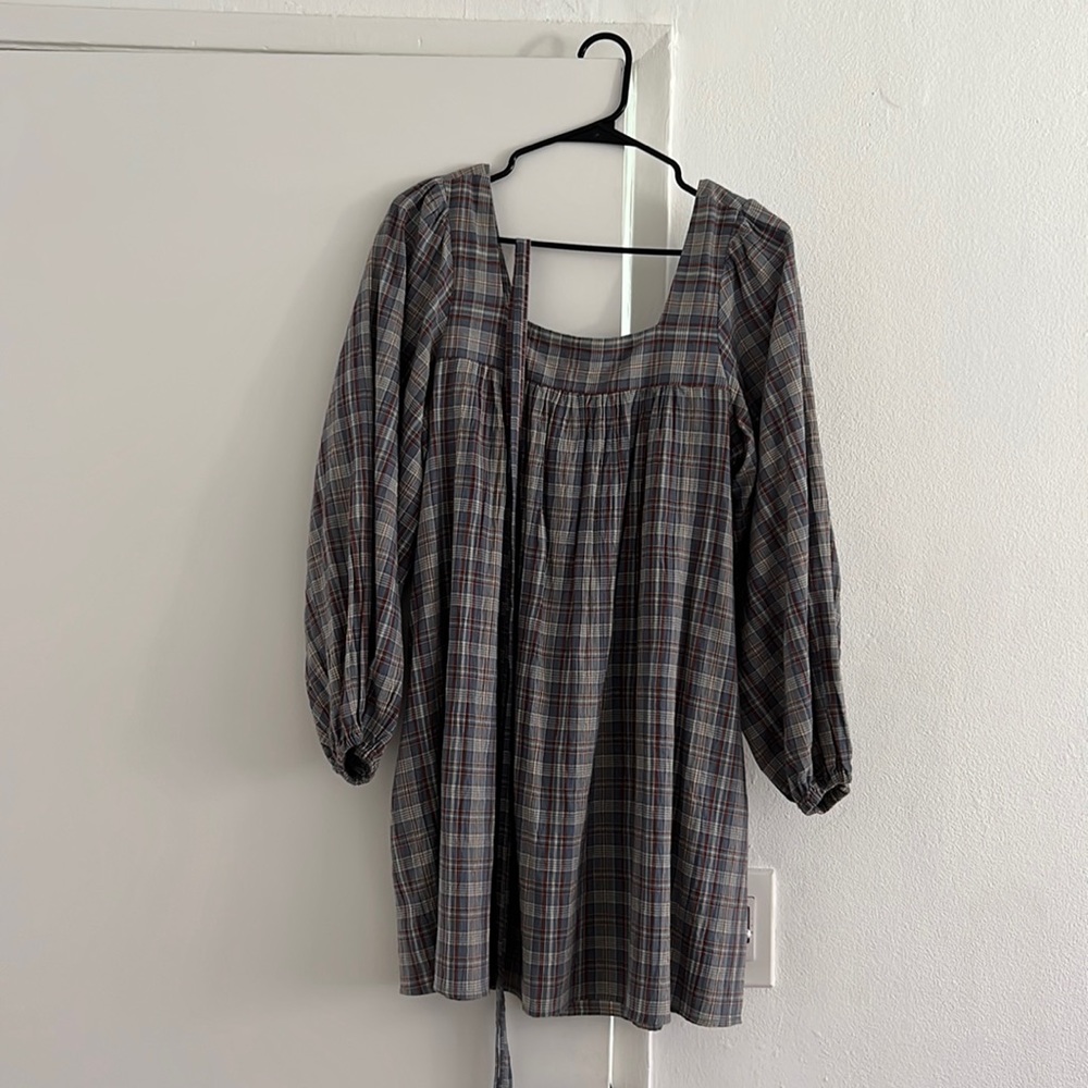 Christy Dawn Plaid Sabrina Dress
